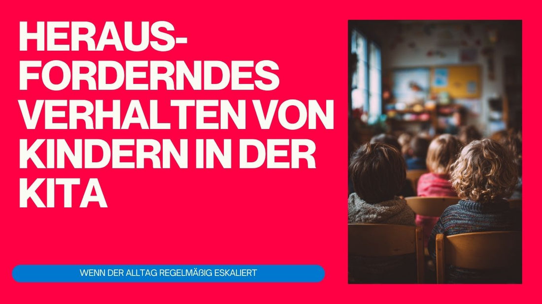 Herausforderndes Verhalten von Kindern in der Kita - wenn der Alltag regelmäßig eskaliert