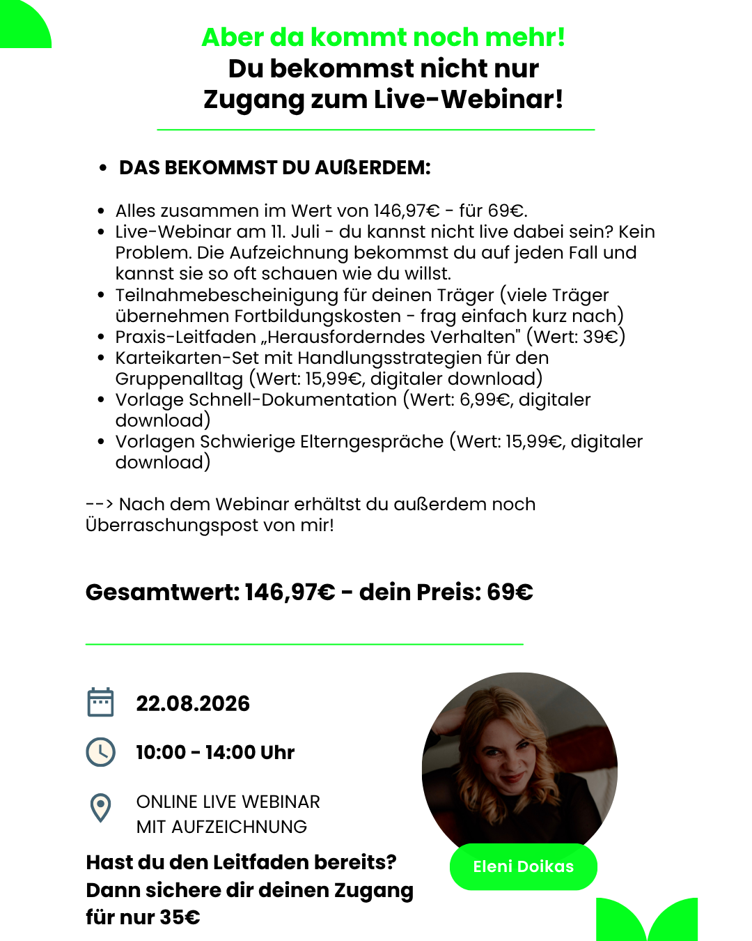 Jetzt ist Schluss! Webinar Herausforderndes Verhalten in der Kita